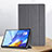Leather Case Stands Flip Cover Holder for Huawei Honor Pad V6 10.4 Gray