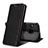 Leather Case Stands Flip Cover Holder for Huawei Honor V10 Lite Black