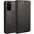 Leather Case Stands Flip Cover Holder for Huawei Honor View 30 Pro 5G Black