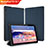 Leather Case Stands Flip Cover Holder for Huawei MediaPad T5 10.1 AGS2-W09 Blue