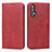 Leather Case Stands Flip Cover Holder for Huawei Nova 5T Red