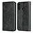 Leather Case Stands Flip Cover Holder for Huawei P40 Lite E Black