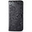 Leather Case Stands Flip Cover Holder for LG Stylo 6 Black