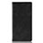 Leather Case Stands Flip Cover Holder for Motorola Moto E6s (2020) Black