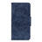 Leather Case Stands Flip Cover Holder for Motorola Moto One Fusion Blue