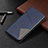 Leather Case Stands Flip Cover Holder for Nokia 1.3 Blue
