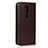 Leather Case Stands Flip Cover Holder for Nokia 4.2 Brown