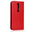 Leather Case Stands Flip Cover Holder for Nokia 4.2 Red