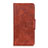 Leather Case Stands Flip Cover Holder for Nokia C1 Brown