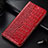 Leather Case Stands Flip Cover Holder for OnePlus 7T Pro 5G Red