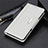 Leather Case Stands Flip Cover Holder for OnePlus Nord N10 5G White