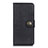 Leather Case Stands Flip Cover Holder for Oppo A93 Black