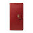 Leather Case Stands Flip Cover Holder for Realme 6i Red