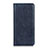 Leather Case Stands Flip Cover Holder for Realme C11 Blue