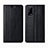 Leather Case Stands Flip Cover Holder for Realme V5 5G Black