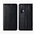 Leather Case Stands Flip Cover Holder for Realme X3 SuperZoom Black