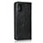 Leather Case Stands Flip Cover Holder for Samsung Galaxy A31 Black