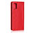 Leather Case Stands Flip Cover Holder for Samsung Galaxy A51 4G Red