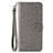 Leather Case Stands Flip Cover Holder for Samsung Galaxy A51 5G Gray