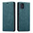 Leather Case Stands Flip Cover Holder for Samsung Galaxy A71 5G Green