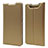 Leather Case Stands Flip Cover Holder for Samsung Galaxy A80 Gold