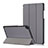 Leather Case Stands Flip Cover Holder for Samsung Galaxy Tab A7 Wi-Fi 10.4 SM-T500 Gray