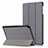 Leather Case Stands Flip Cover Holder for Samsung Galaxy Tab S5e 4G 10.5 SM-T725 Gray