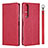 Leather Case Stands Flip Cover Holder for Sony Xperia 1 II Red