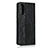 Leather Case Stands Flip Cover Holder for Sony Xperia 10 II Black