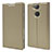 Leather Case Stands Flip Cover Holder for Sony Xperia XA2 Gold