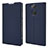 Leather Case Stands Flip Cover Holder for Sony Xperia XA2 Ultra Blue