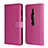 Leather Case Stands Flip Cover Holder for Sony Xperia XZ2 Premium Hot Pink