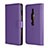 Leather Case Stands Flip Cover Holder for Sony Xperia XZ2 Premium Purple