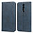 Leather Case Stands Flip Cover Holder for Xiaomi Mi 9T Pro Blue