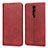 Leather Case Stands Flip Cover Holder for Xiaomi Mi 9T Pro Red