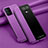 Leather Case Stands Flip Cover Holder for Xiaomi Mi Mix 4 5G Purple