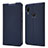 Leather Case Stands Flip Cover Holder for Xiaomi Redmi 7 Blue