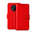 Leather Case Stands Flip Cover Holder for Xiaomi Redmi K30 Pro Zoom Red