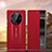Leather Case Stands Flip Cover Holder GS6 for Huawei Mate 60 Pro+ Plus Red