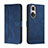 Leather Case Stands Flip Cover Holder H01X for Huawei P50 Pro Blue