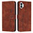 Leather Case Stands Flip Cover Holder H01X for Nothing Phone 1