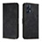 Leather Case Stands Flip Cover Holder H01X for Realme 9 Pro 5G Black