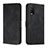 Leather Case Stands Flip Cover Holder H01X for Vivo Y11s