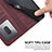 Leather Case Stands Flip Cover Holder H01X for Vivo Y30