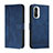 Leather Case Stands Flip Cover Holder H01X for Xiaomi Mi 11X Pro 5G Blue