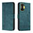 Leather Case Stands Flip Cover Holder H01X for Xiaomi Poco F4 GT 5G Green