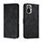 Leather Case Stands Flip Cover Holder H01X for Xiaomi Poco M5S Black