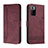 Leather Case Stands Flip Cover Holder H01X for Xiaomi Poco X3 GT 5G Red