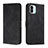 Leather Case Stands Flip Cover Holder H01X for Xiaomi Redmi A1 Black