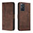 Leather Case Stands Flip Cover Holder H01X for Xiaomi Redmi Note 11 Pro 4G